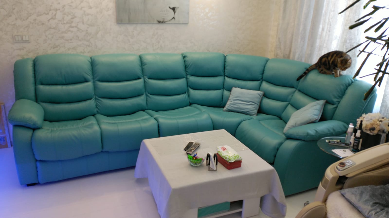 Перетяжка дивана на дому. Филёвский Парк 