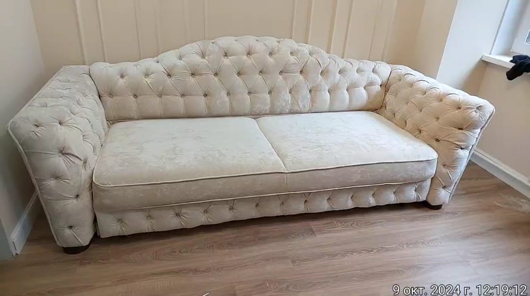 Замена обивки дивана на дому. Филёвский Парк 